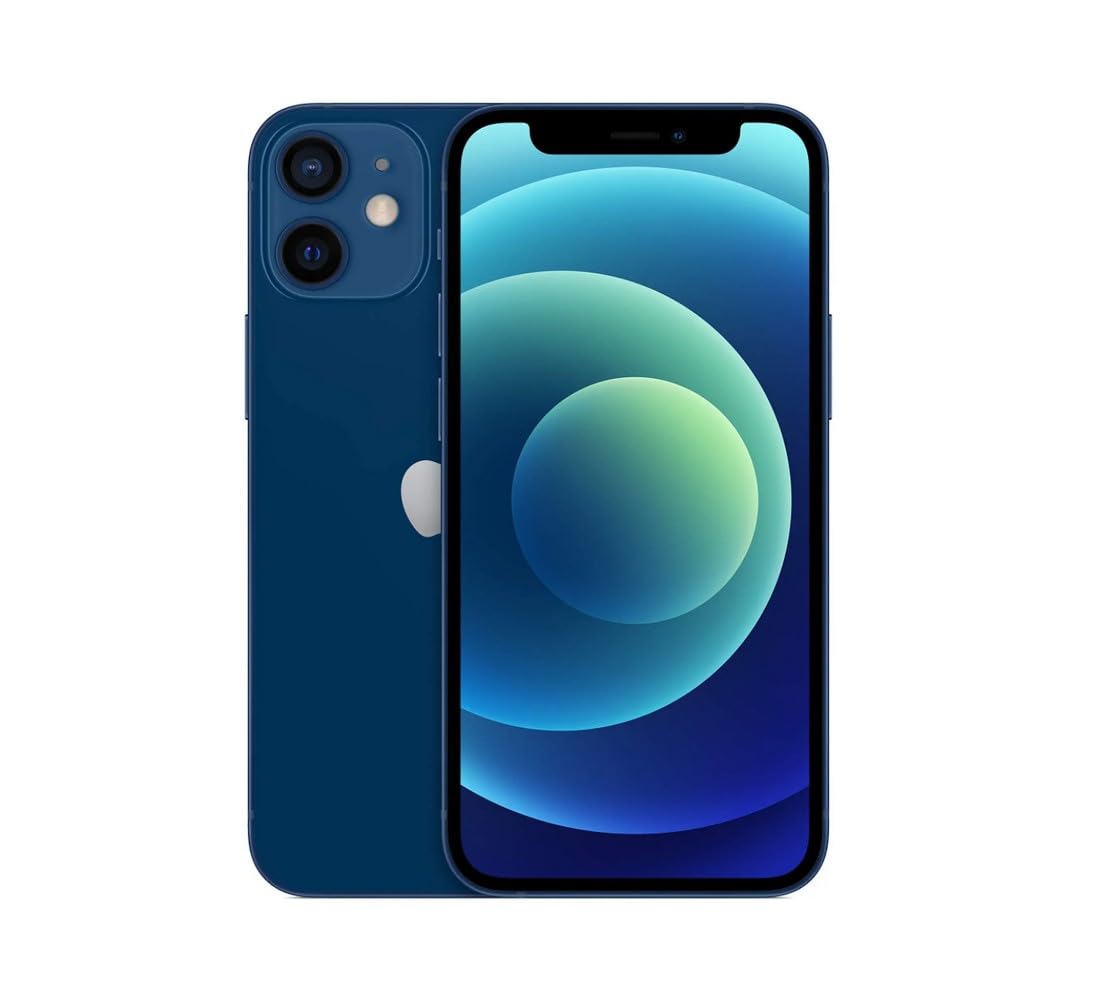 Apple iPhone 12 Mini, 64 GB, azul - Libre (renovado)